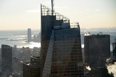 New York City Top Of The Rock 05B Southwest, Bank of America Tower, One Penn Plaza Close Up.jpg